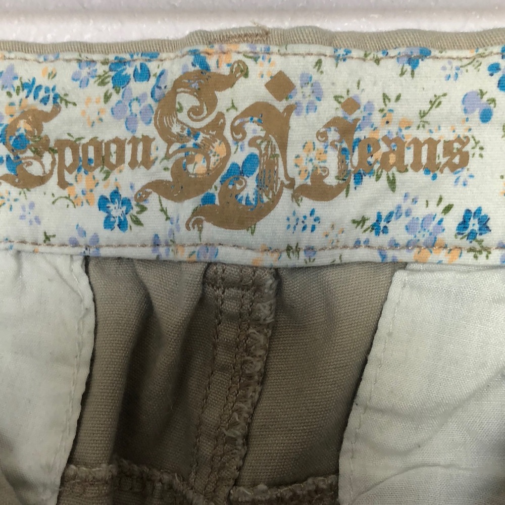 Spoon jeans brand Kahki linen pants size 21